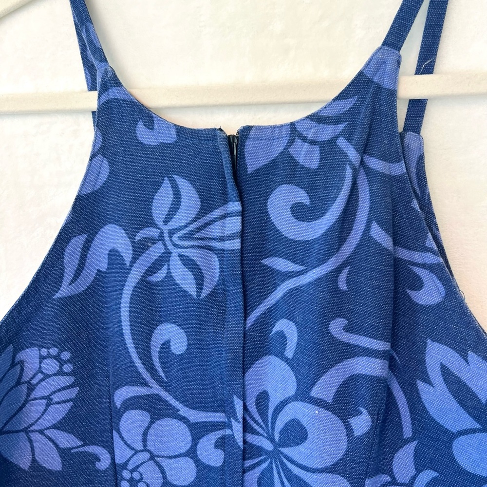 90’s Roxy Hawaiian Flower Print Dress - Picture 7 of 11